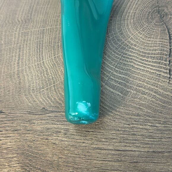 Anthropologie Glossy Twist Taper Candle Green (Sold Individually) - Picture 5 of 8